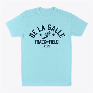 De La Salle Elementary School Track and Field Classic Dad T-Shirt