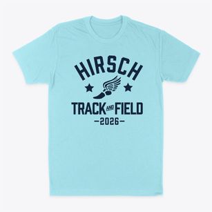 Hirsch Elementary School Track and Field Classic Dad T-Shirt