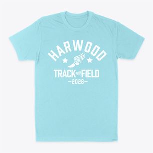 Harwood Union High School Track and Field Classic Dad T-Shirt