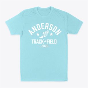 Anderson Elementary School Track and Field Classic Dad T-Shirt