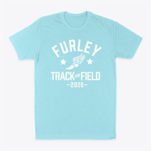 Furley Elementary School 206 Track and Field Classic Dad T-Shirt