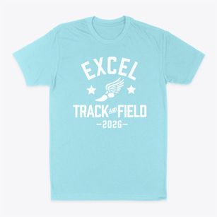 Excel Charter Academy Track and Field Classic Dad T-Shirt
