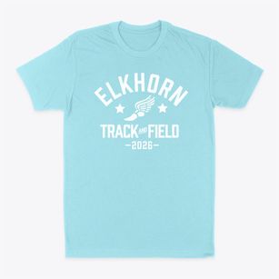 Elkhorn Elementary School Track and Field Classic Dad T-Shirt