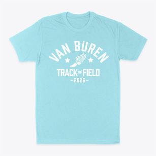 Van Buren Middle School Track and Field Classic Dad T-Shirt