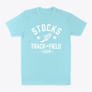 Stocks Elementary School Track and Field Classic Dad T-Shirt