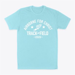 Airborne For Christ Track and Field Classic Dad T-Shirt
