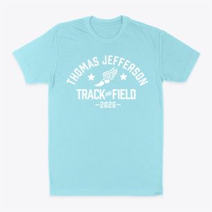 Thomas Jefferson Elementary School Track and Field Classic Dad T-Shirt
