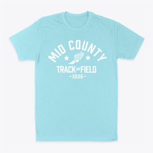 Mid County High School Track and Field Classic Dad T-Shirt