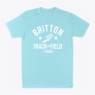 Britton Elementary School Track and Field Classic Dad T-Shirt