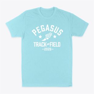 Pegasus Charter School Track and Field Classic Dad T-Shirt
