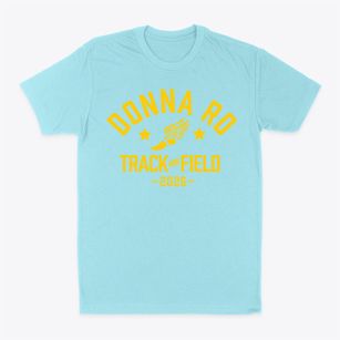 Donna Ro School Track and Field Classic Dad T-Shirt