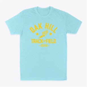 Oak Hill Middle School Track and Field Classic Dad T-Shirt