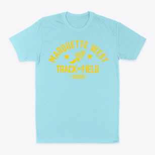 Marquette West Elementary School Track and Field Classic Dad T-Shirt