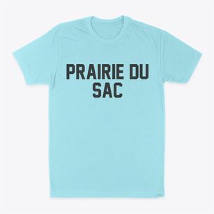 Prairie Du Sac Wisconsin Classic Block Classic Dad T-Shirt
