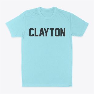 Clayton Wisconsin Classic Block Classic Dad T-Shirt