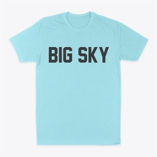 Big Sky Montana Classic Block Classic Dad T-Shirt