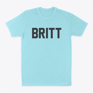 Britt Iowa Classic Block Classic Dad T-Shirt