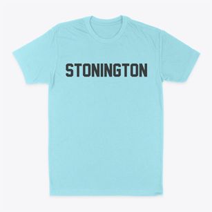 Stonington Maine Classic Block Classic Dad T-Shirt