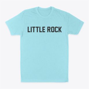 Little Rock Iowa Classic Block Classic Dad T-Shirt