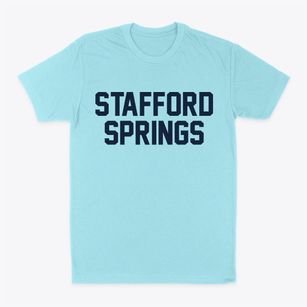 Stafford Springs Connecticut Classic Block Classic Dad T-Shirt