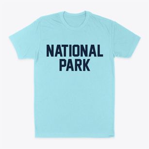 National Park New Jersey Classic Block Classic Dad T-Shirt