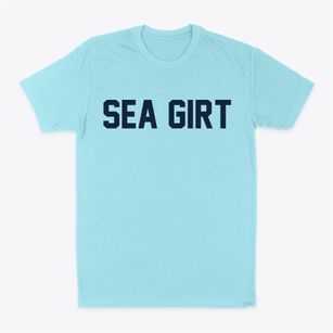 Sea Girt New Jersey Classic Block Classic Dad T-Shirt