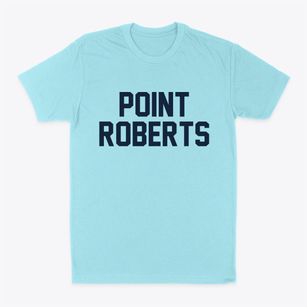 Point Roberts Washington Classic Block Classic Dad T-Shirt