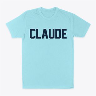 Claude Texas Classic Block Classic Dad T-Shirt