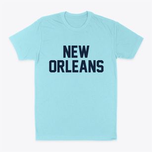 New Orleans Louisiana Classic Block Classic Dad T-Shirt
