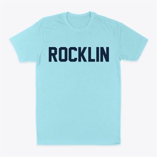 Rocklin California Classic Block Classic Dad T-Shirt