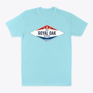 Royal Oak Michigan Diamond Star Classic Dad T-Shirt