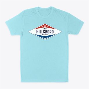 Hillsboro Missouri Diamond Star Classic Dad T-Shirt