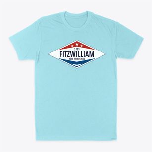 Fitzwilliam New Hampshire Diamond Star Classic Dad T-Shirt