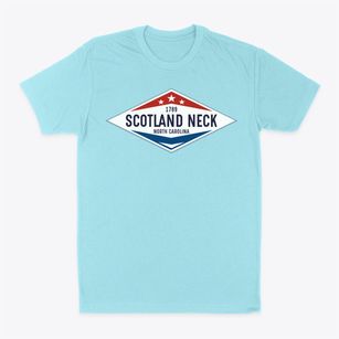 Scotland Neck North Carolina Diamond Star Classic Dad T-Shirt