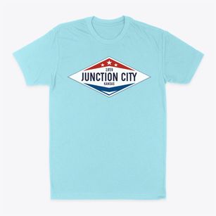 Junction City Kansas Diamond Star Classic Dad T-Shirt