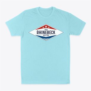 Rhinebeck New York Diamond Star Classic Dad T-Shirt