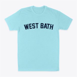 West Bath Maine Classic Curve Classic Dad T-Shirt