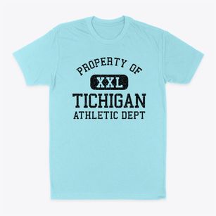 Tichigan Wisconsin Athletic Dept Classic Dad T-Shirt