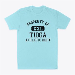 Tioga New York Athletic Dept Classic Dad T-Shirt