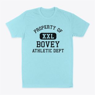 Bovey Minnesota Athletic Dept Classic Dad T-Shirt