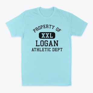 Logan North Dakota Athletic Dept Classic Dad T-Shirt