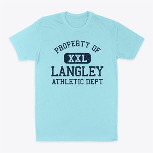 Langley Oklahoma Athletic Dept Classic Dad T-Shirt