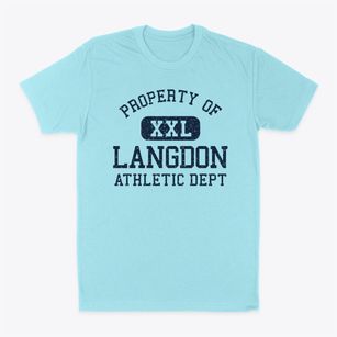 Langdon New Hampshire Athletic Dept Classic Dad T-Shirt