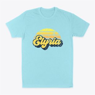 Elyria Ohio Sublime Sunset Classic Dad T-Shirt