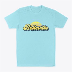 Belleville Michigan Sublime Sunset Classic Dad T-Shirt