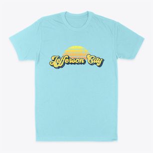 Jefferson City Missouri Sublime Sunset Classic Dad T-Shirt
