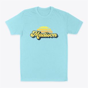 Madison Minnesota Sublime Sunset Classic Dad T-Shirt
