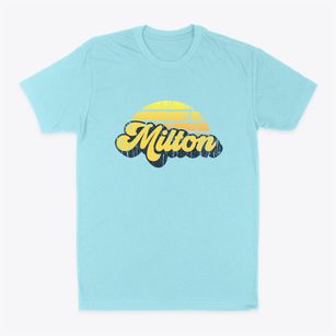 Milton Massachusetts Sublime Sunset Classic Dad T-Shirt