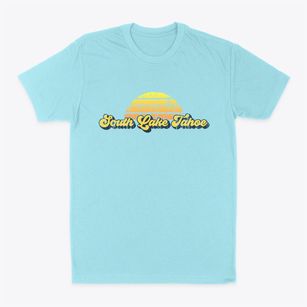 South Lake Tahoe California Sublime Sunset Classic Dad T-Shirt