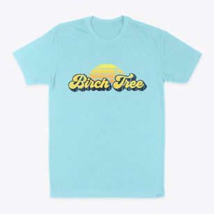 Birch Tree Missouri Sublime Sunset Classic Dad T-Shirt